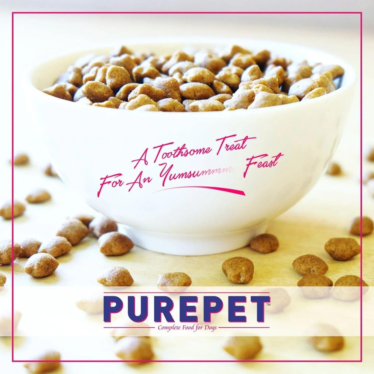 Purepet Adult Dry Cat Food, 1 KG Pack, Tuna and Salmon Flavour, Hair Ball Protection