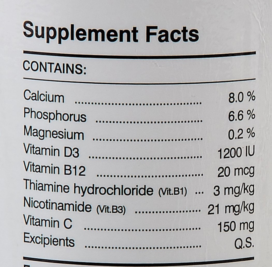 Drools Absolute Dog Calcium Supplement Tablet 180g, 50 Pieces Pack