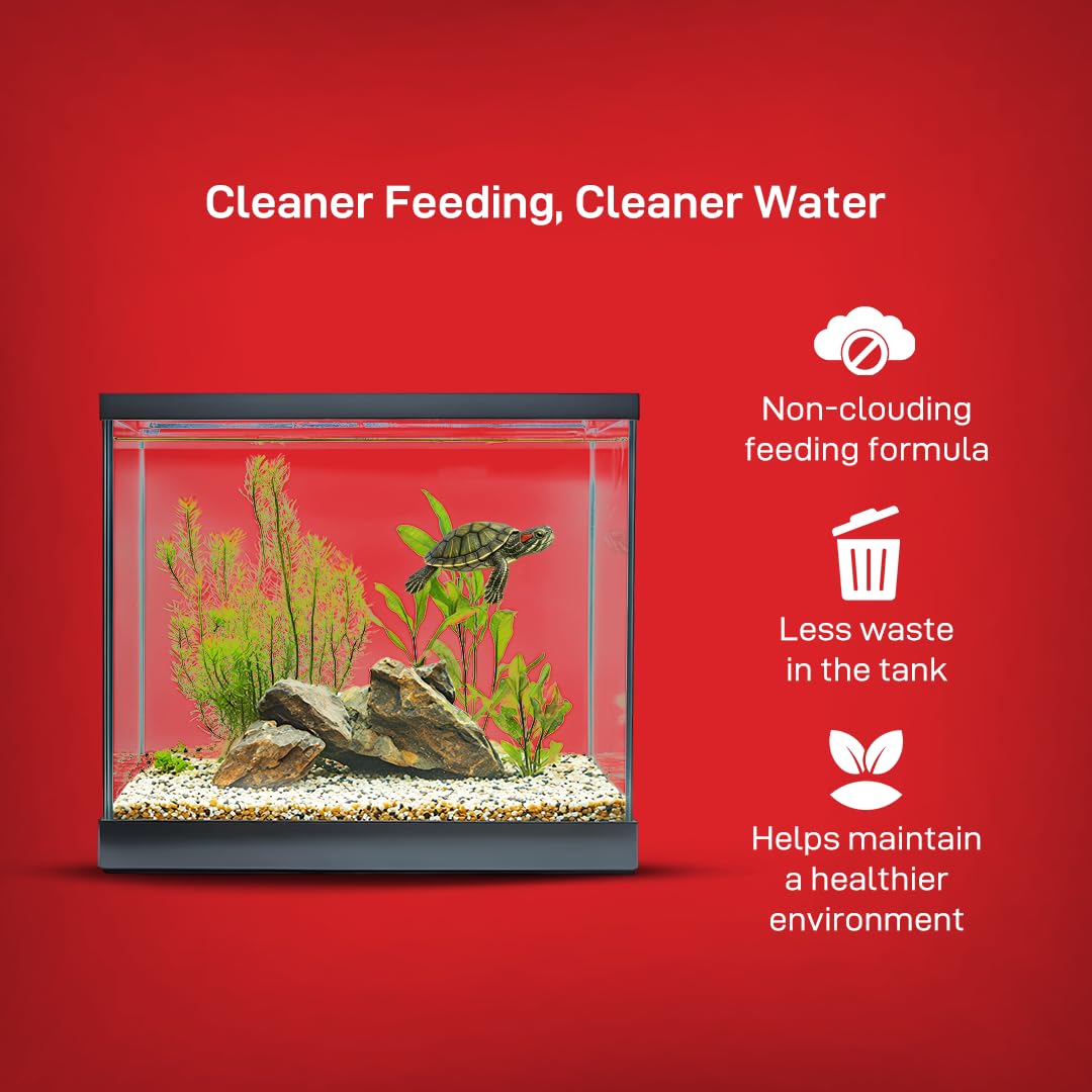 Drools Finsters Turtle Food, 1 KG., Seafood Flavour, High-Quality Protein, Easy Feeding