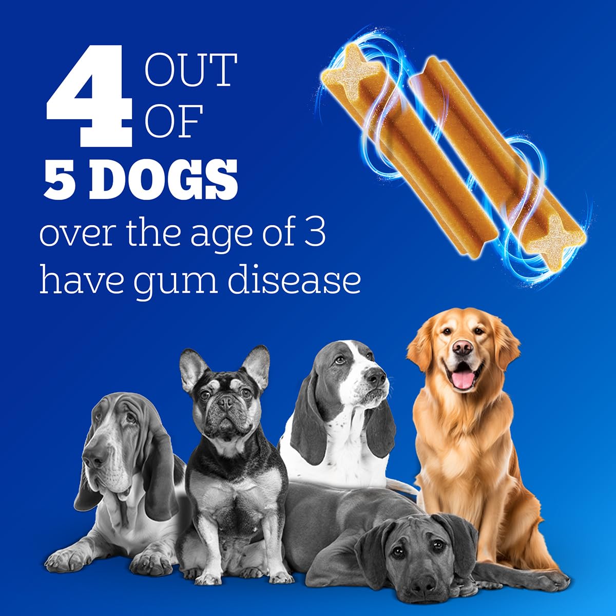 Dentastix Dog Treat Weekly Pack, Pack of 7 Sticks - 180 GMs