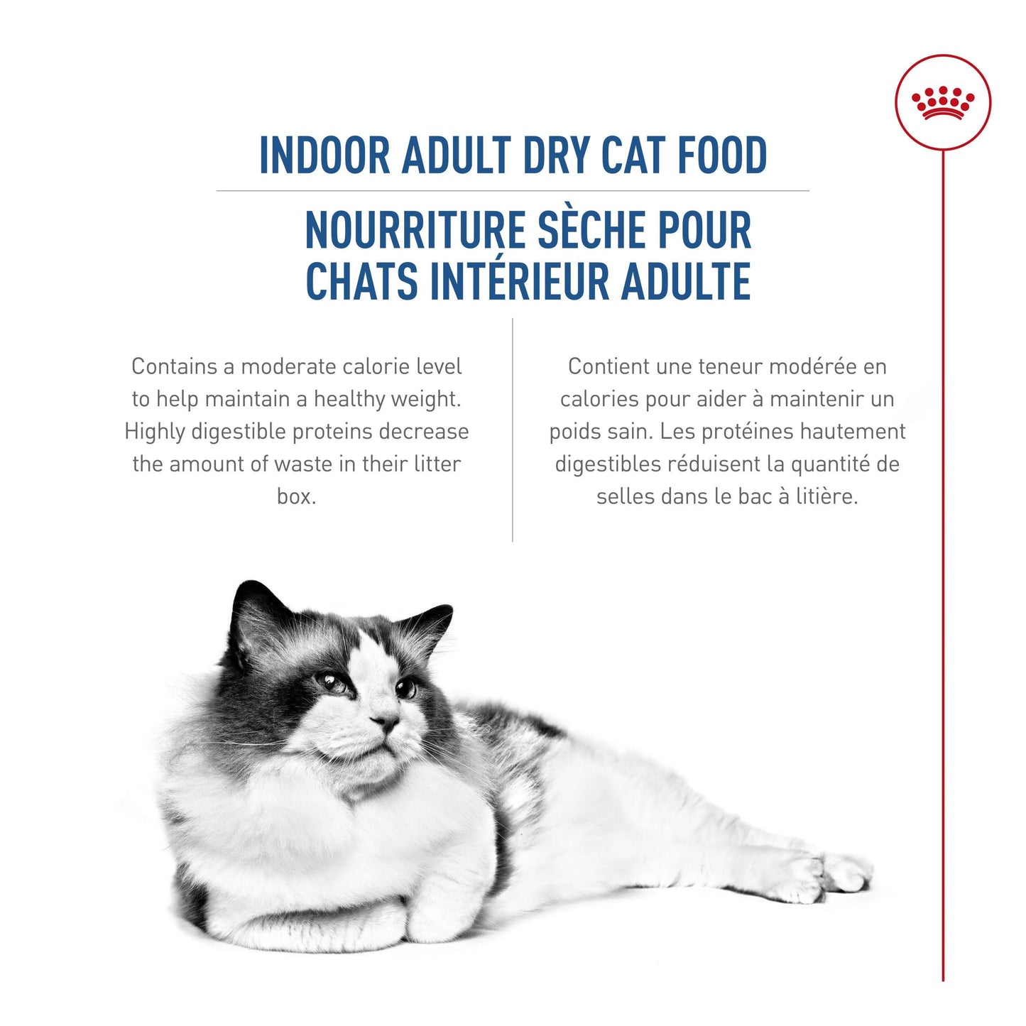 Royal Canin Indoor 27 Home Adult Cat Dry Food, Moderate Calories 2 KG Pack