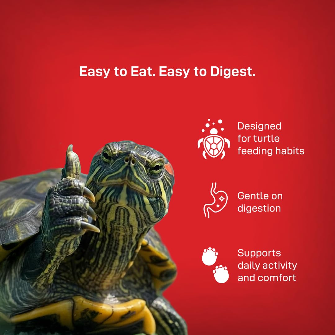 Drools Finsters Turtle Food, 250 GMs., Seafood Flavour, High-Quality Protein, Easy Feeding