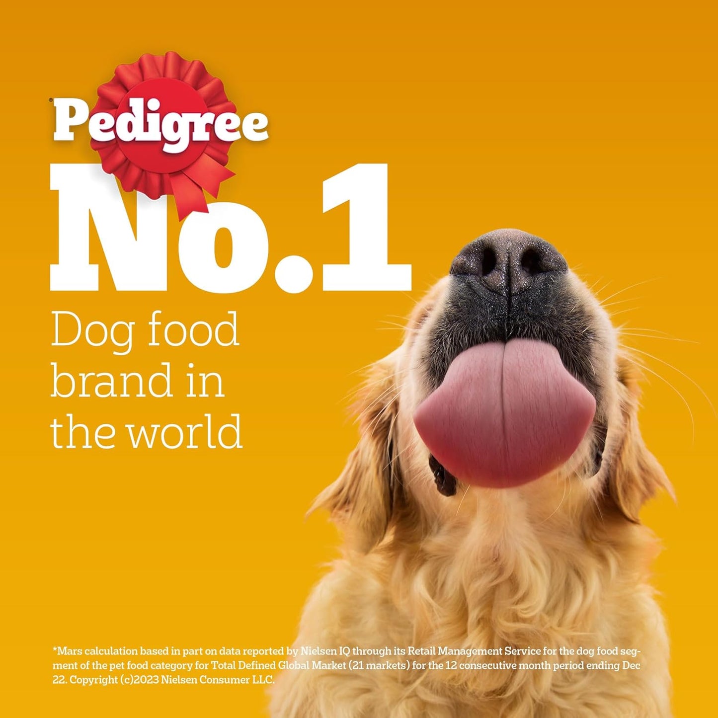 Pedigree Adult Dry Dog Food, Chicken & Veg, 2.8 KG, Contains 37 Essential Nutrients