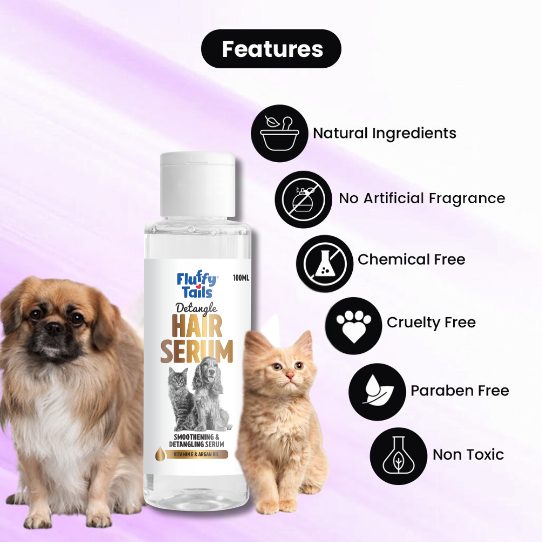 Fluffy Tails Detangle Hair Serum, 100 ML