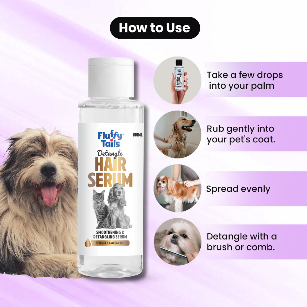 Fluffy Tails Detangle Hair Serum, 100 ML