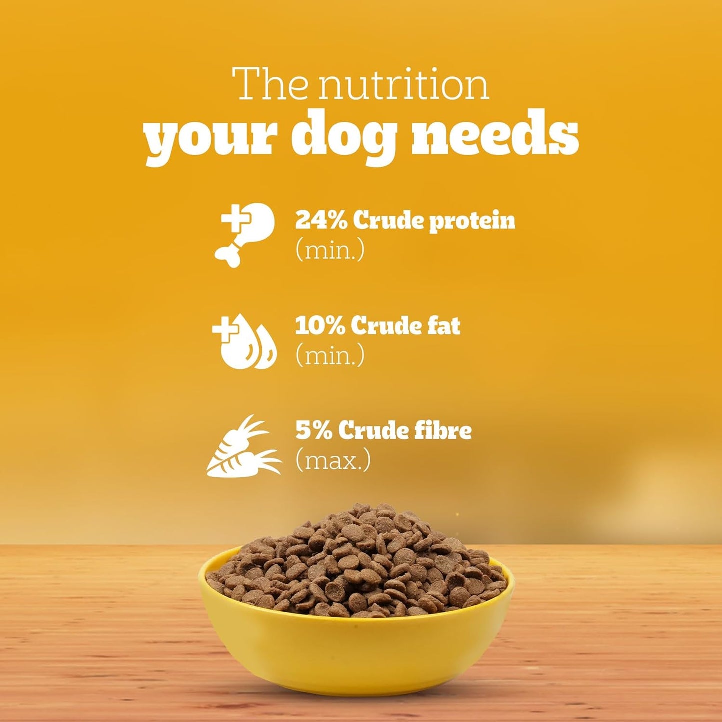 Pedigree Puppy Dry Dog Food, Chicken & Milk, 1 KG Pack, Contains 37 Essential Nutrients